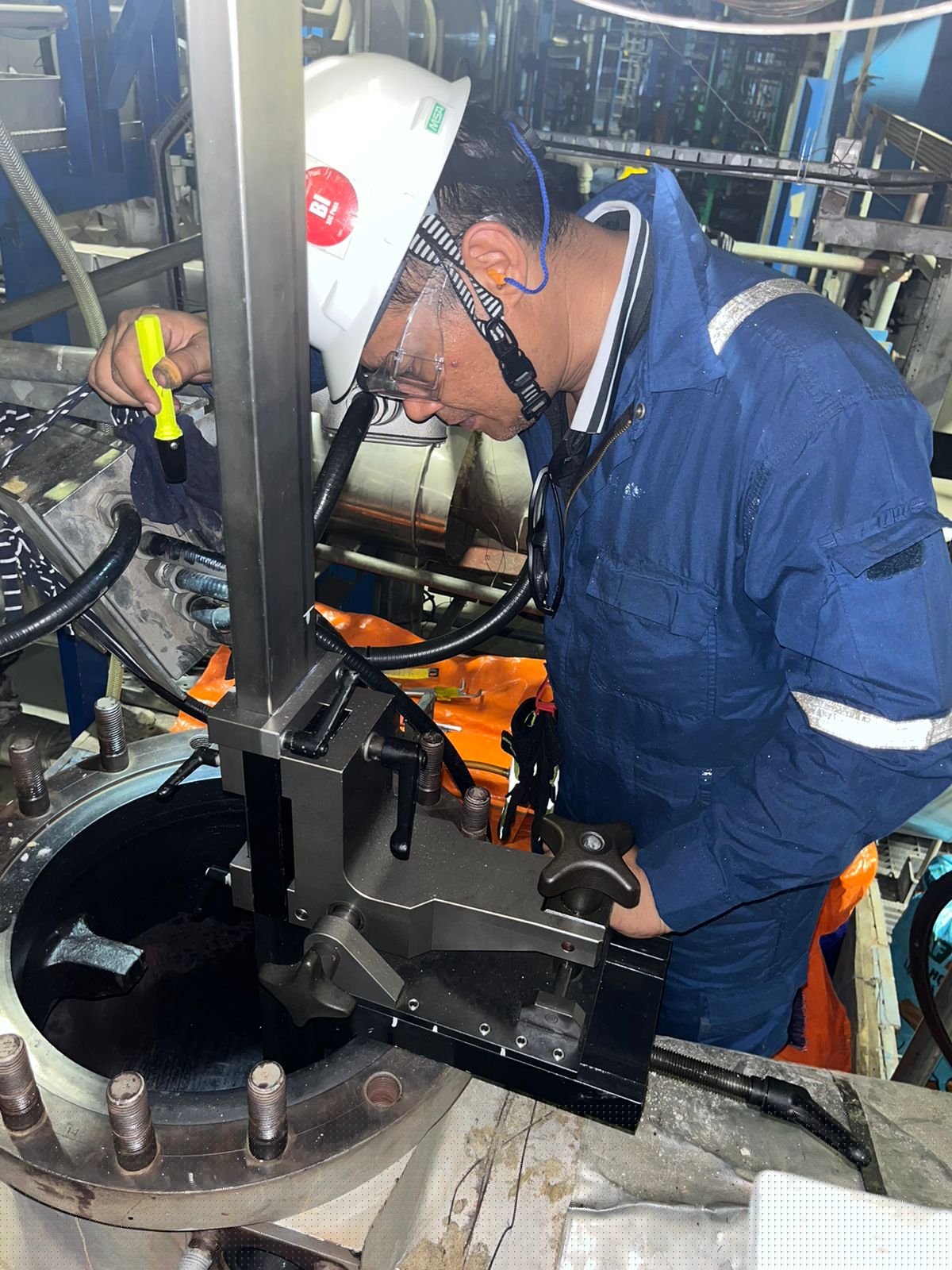 In situ valve reconditioning by GIE team